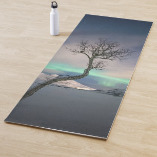 Esterilla De Yoga Árbol de luces boreales