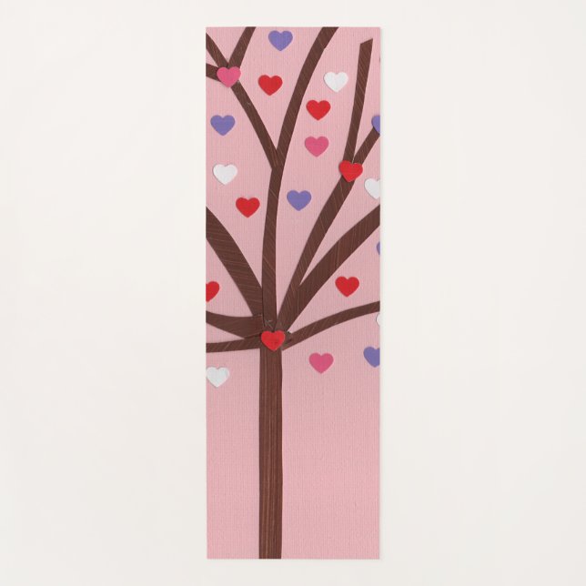 Esterilla De Yoga Árbol del Corazón (Anverso)