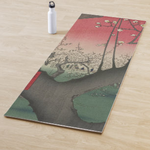 Esterilla De Yoga Árboles de soleados de solera de Japón