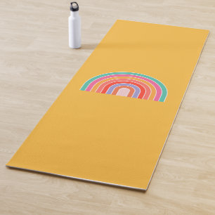Esterilla De Yoga Arcoiris amarillo mostaza