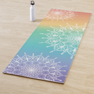 Esterilla De Yoga Arcoiris de Mandala