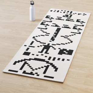 Esterilla De Yoga Arecibo Binary Message 1974