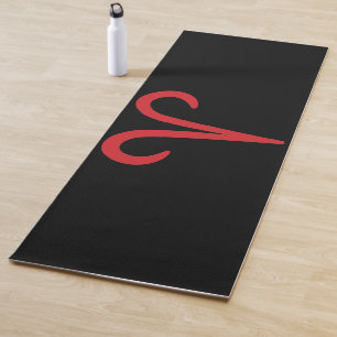 Esterilla De Yoga ARIES Astrología Zodiaco Rojo Cumpleaños Marzo Abr