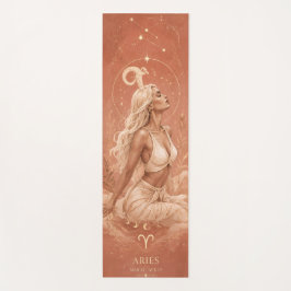 Esterilla De Yoga Aries Diosas del Zodiaco Alfombra de Yoga