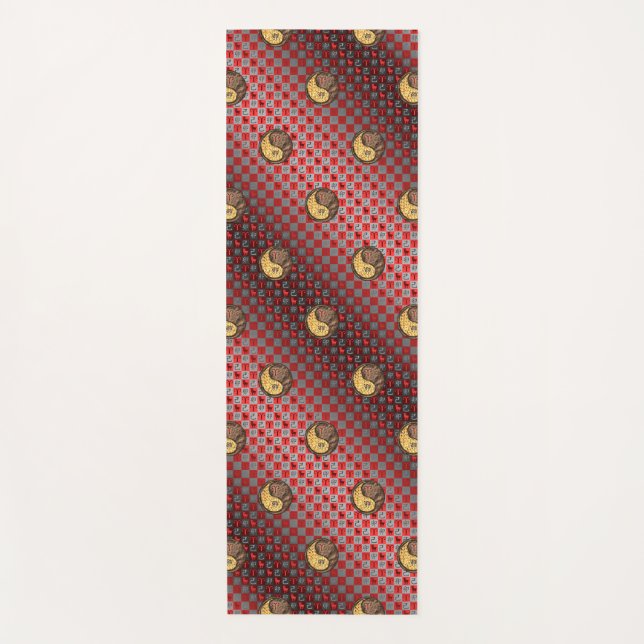 Esterilla De Yoga Aries y Earth Rabbit (Anverso)