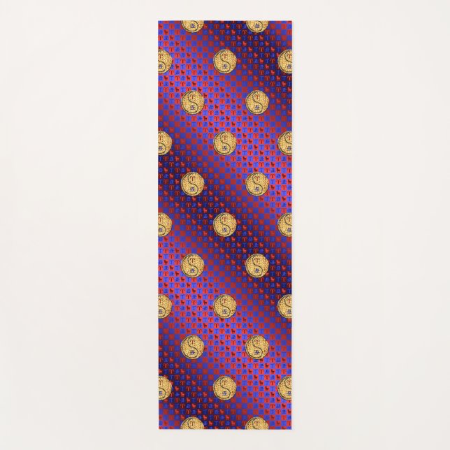 Esterilla De Yoga Aries y Fire Ox (Anverso)