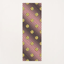 Esterilla De Yoga Aries y Serpiente Metalizado