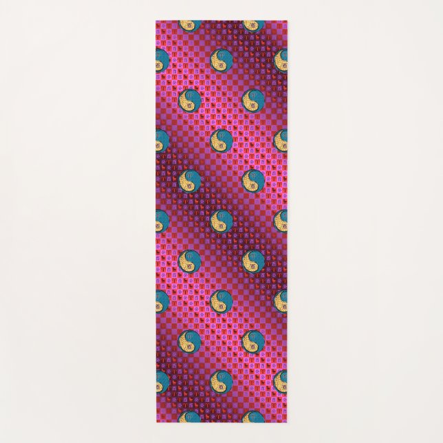 Esterilla De Yoga Aries y Water Rooster (Anverso)