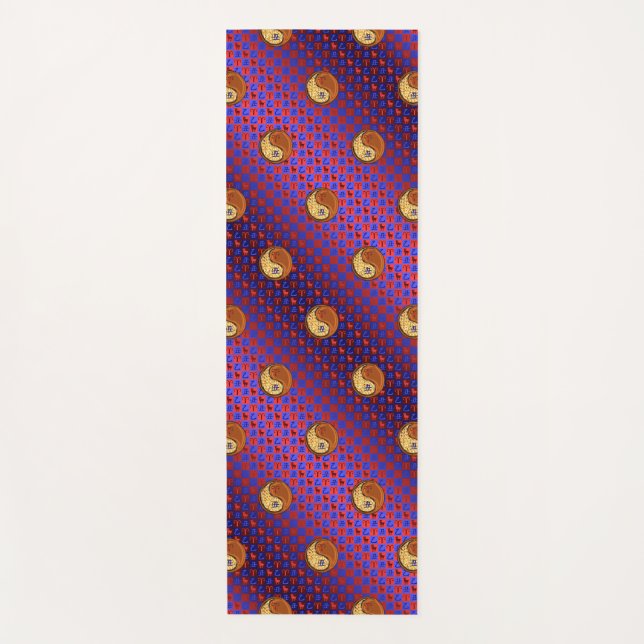 Esterilla De Yoga Aries y Wood Ox (Anverso)