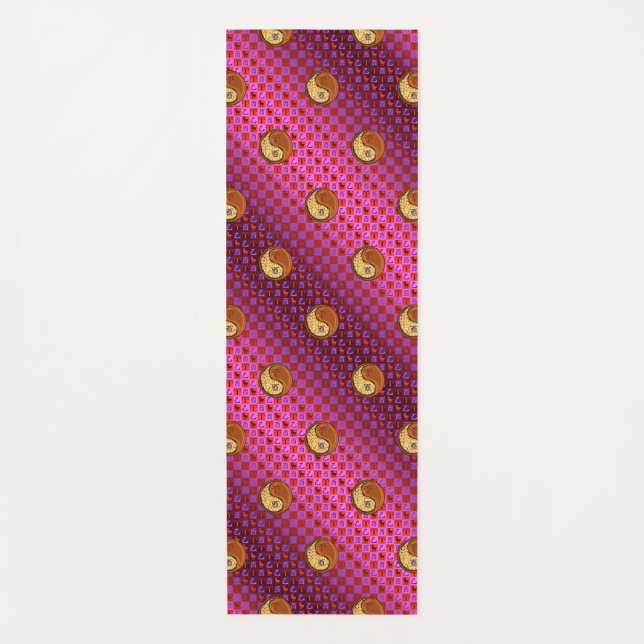 Esterilla De Yoga Aries y Wood Rooster (Anverso)