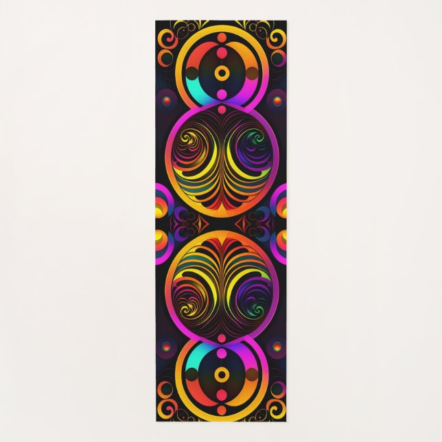 Esterilla De Yoga Armonía Celestial (Anverso)