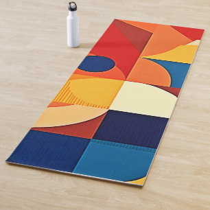 Esterilla De Yoga Armonía Geométrica: Diseño Artístico