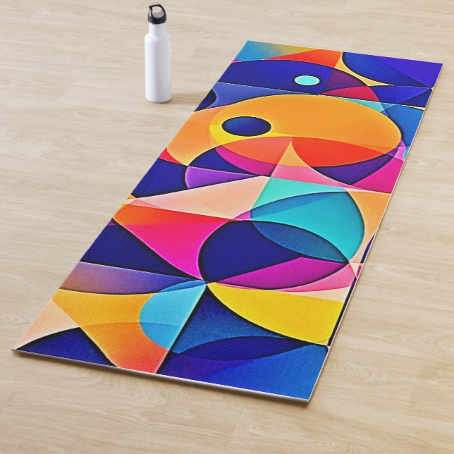 Esterilla De Yoga Armonía geométrica vibrante (In situ)