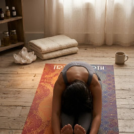 Esterilla De Yoga Art Deco Pride Flag | True North Personalised