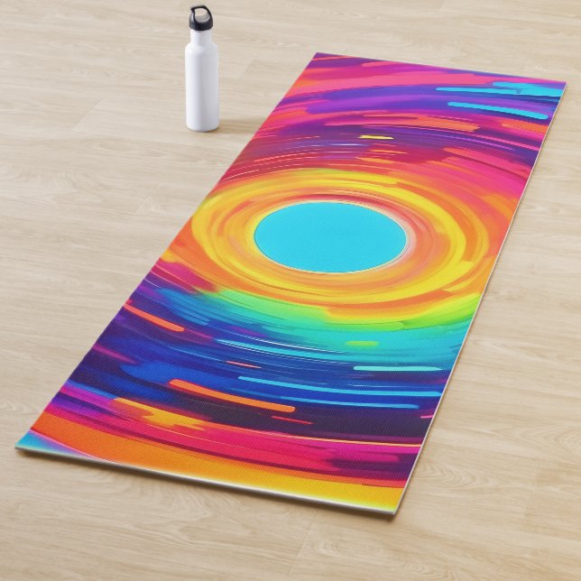 Esterilla De Yoga Arte abstracto de Swirling Vortex (In situ)