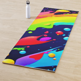 Esterilla De Yoga Arte de chispa arcoiris