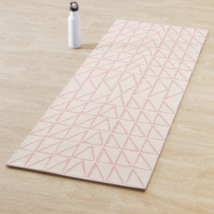 Esterilla De Yoga Arte de líneas geométricas abstractas y elegantes 