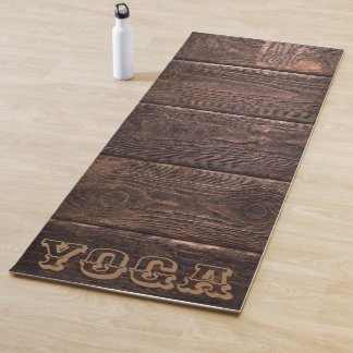 Esterilla De Yoga Arte de madera