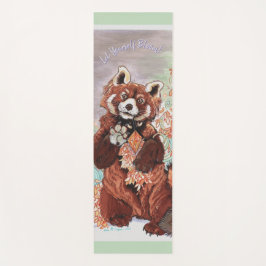 Esterilla De Yoga Arte De Vibes Cristalinas De Panada Roja