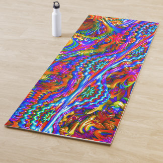 Esterilla De Yoga Arte psicodélico estupendo del fractal