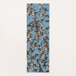 Esterilla De Yoga Asombrosos pollos de invierno en el vuelo