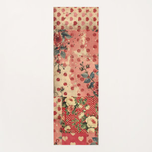 Esterilla De Yoga Aspecto de bonito con molestias Shabby Chic Floral