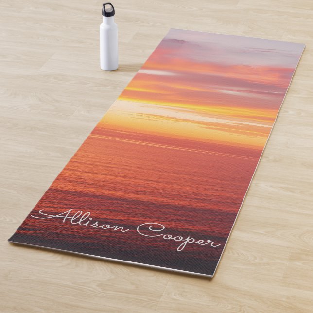 Esterilla De Yoga Atardecer de playa (In situ)
