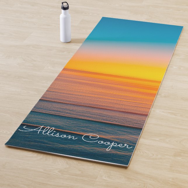 Esterilla De Yoga Atardecer de playa (In situ)