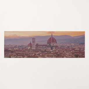 Esterilla De Yoga Atardecer sobre Florencia, Italia