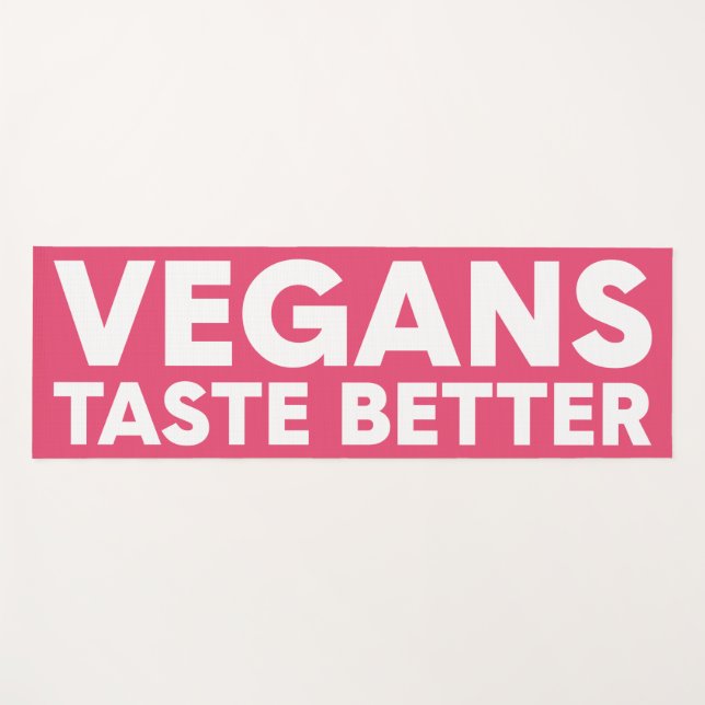 Esterilla De Yoga Atractivo Vegano (Anverso (horizontal))