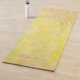 Esterilla De Yoga AUM "Imperial Yellow"