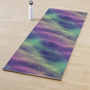 Esterilla De Yoga aurora prismática: alfombra de yoga