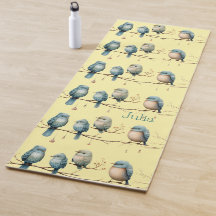 Aves extravagantes en ramas Elegancia intemporal