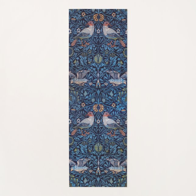 Esterilla De Yoga Aves, William Morris (Anverso)