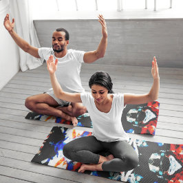 Esterilla De Yoga aztec abstracto