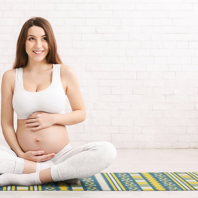 Esterilla De Yoga azteca de origen amarillo (Subido por el creador)