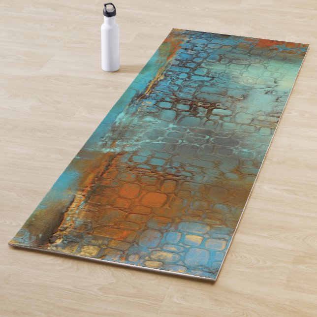 Esterilla De Yoga Azul de Deja (In situ)