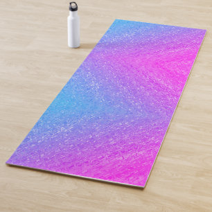 Esterilla De Yoga Azul morado rosado