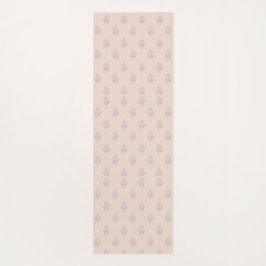 Esterilla De Yoga Azul Porcelana Animal Damask