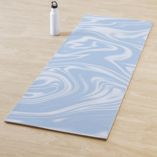 Esterilla De Yoga Azul suave mínimo moderno