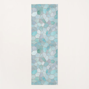Esterilla De Yoga Azure Verdigris Mosaic