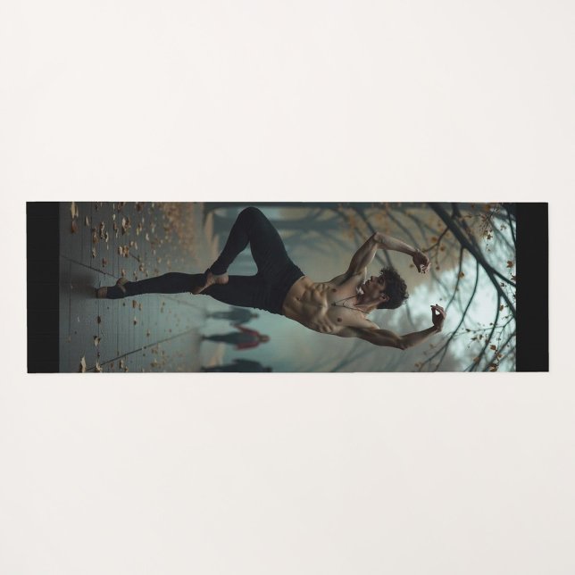 Esterilla De Yoga Bailarín masculino (Vibrant full color print designed to last
Wipe clean with a damp cloth after every use!)