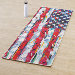 Esterilla De Yoga Bandera americana