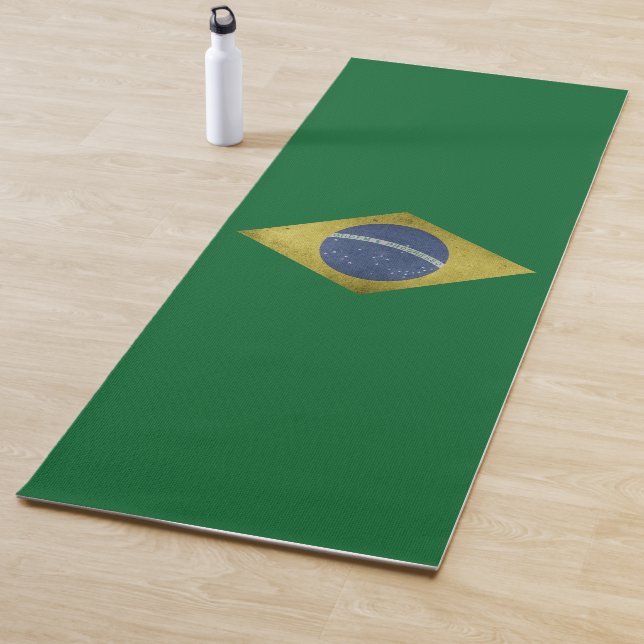 Esterilla De Yoga Bandera brasileña (In situ)