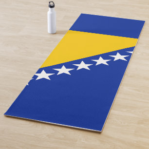 Esterilla De Yoga Bandera de Bosnia y Herzegovina