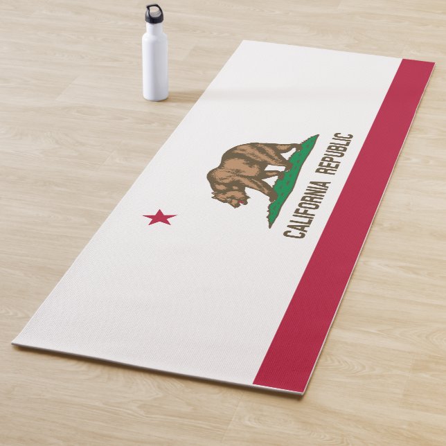 Esterilla De Yoga Bandera de California (Estado de los Estados Unido (In situ)