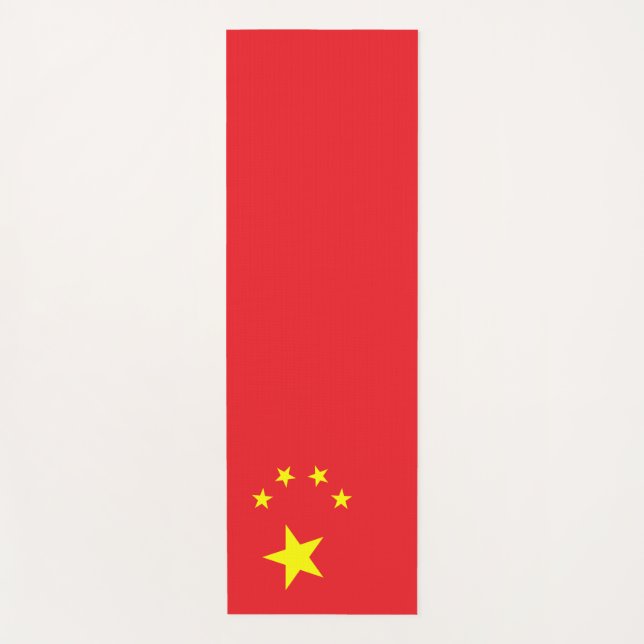 Esterilla De Yoga Bandera de China (Anverso)