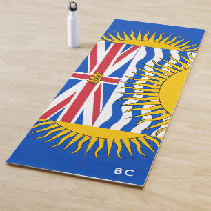 Esterilla De Yoga Bandera de Columbia Británica - CND