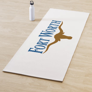 Esterilla De Yoga Bandera de Fort Worth (Texas)