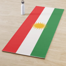 Bandera de Kurdistán (kurdo)